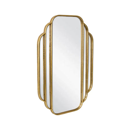 Art-Deco Fan Mirror 63.5x2.5x90cm