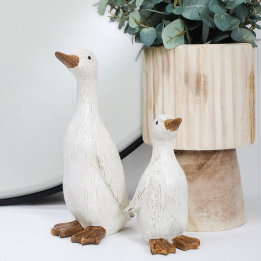 White Duck Ornament - Small