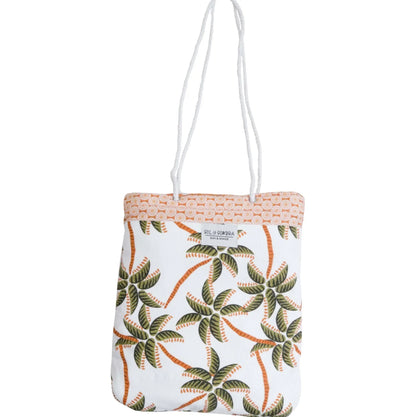 Beach Towel in Bag Palm