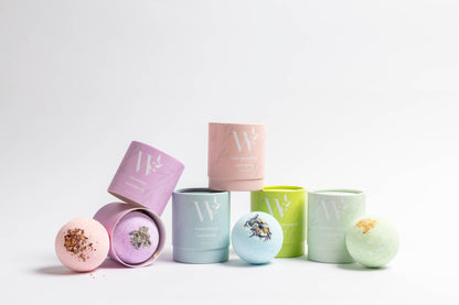 Bath Bombs - Rounds - Lemon Myrtle & Lemon Grass