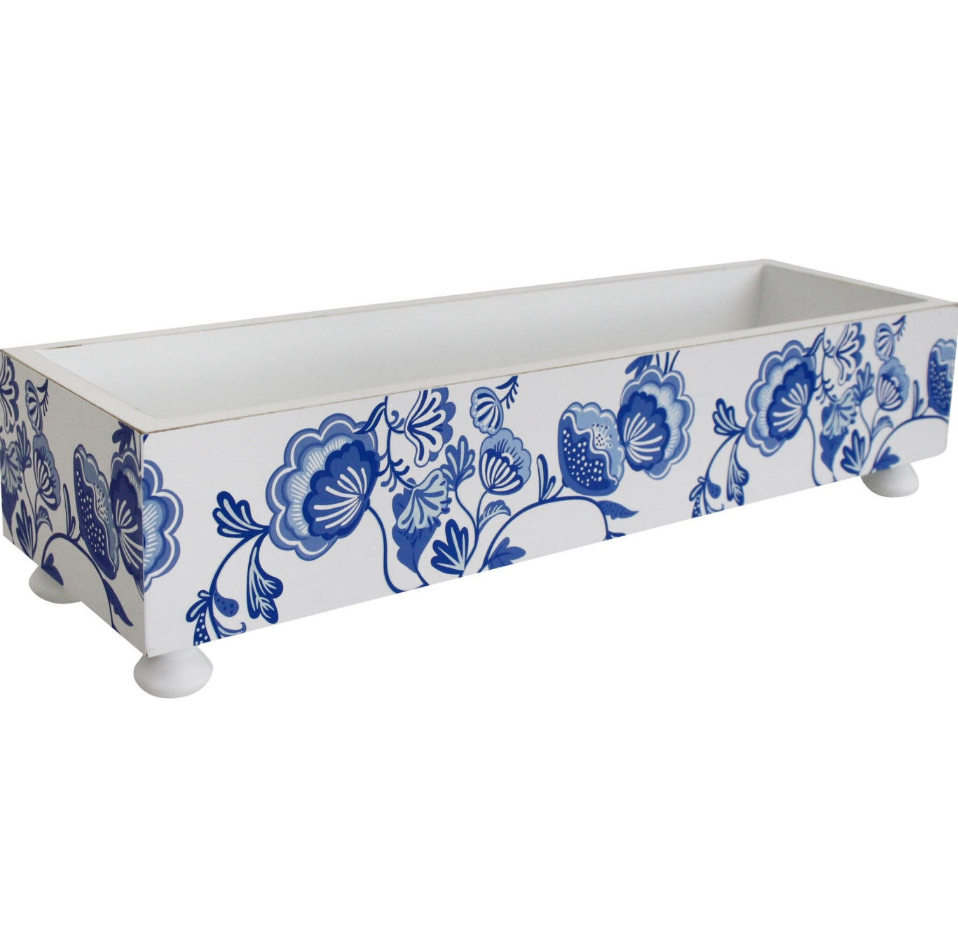 Tidy Tray Blue/White