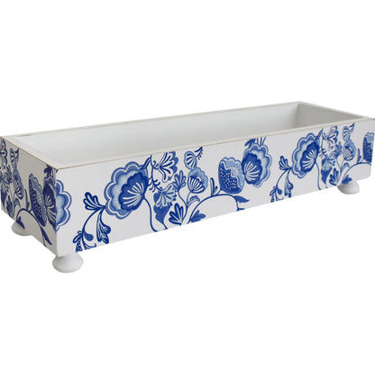 Tidy Tray Blue/White
