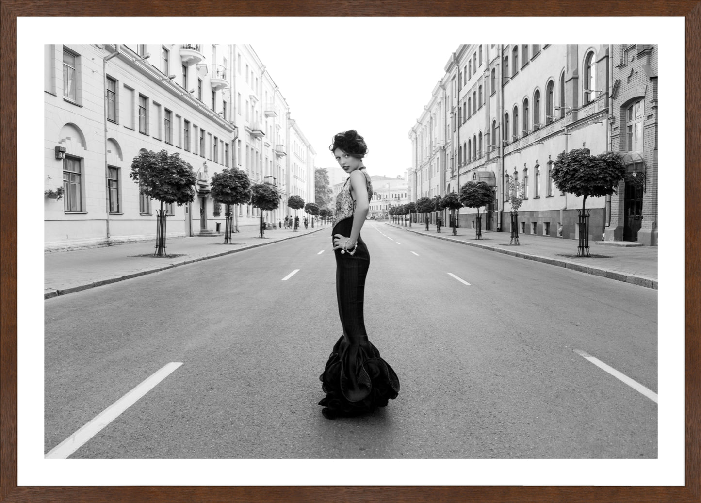 Midnight on the boulevard fashion wall art