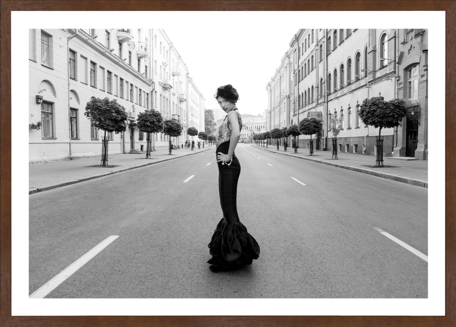 Midnight on the boulevard fashion wall art