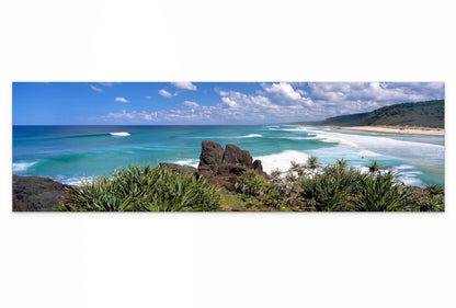 Noosa North Shore Beach Panorama Wall Art – Sunshine Coast Queensland