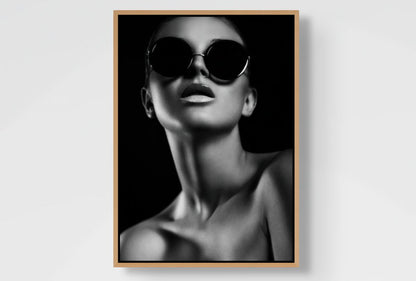 Monochrome Muse | Fashion Wall Art Print