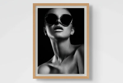 Monochrome Muse | Fashion Wall Art Print
