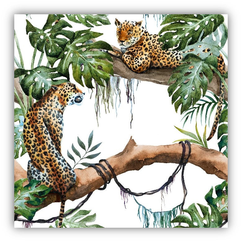 Tropical Leopard Print | Wall Art Print