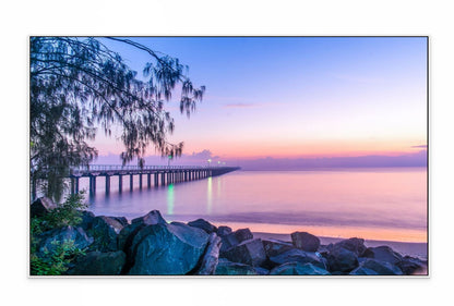 Urangan Pier Hervey Bay Wall Art Print – Queensland Coastal Photography