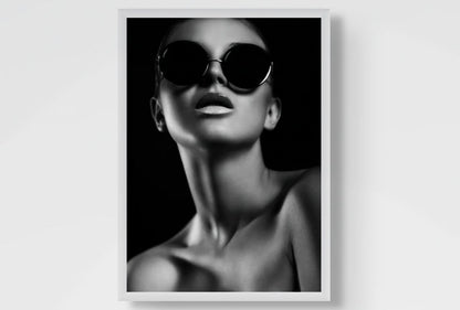 Monochrome Muse | Fashion Wall Art Print