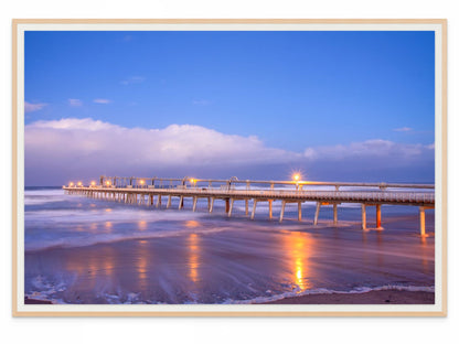 The Spit Gold Coast Wall Art Print – Sunset Pier Coastal Photography