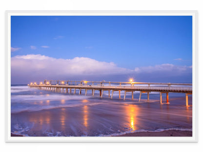 The Spit Gold Coast Wall Art Print – Sunset Pier Coastal Photography