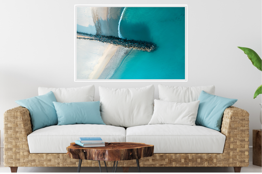 Noosa Breakwall | Wall Art Print