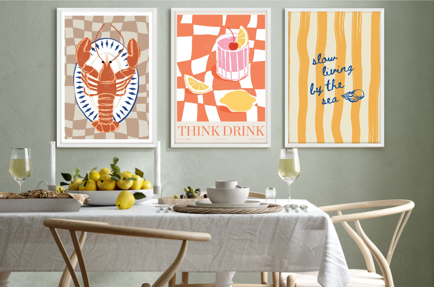 Mediterranean Print 28 | Poster Wall Art Print