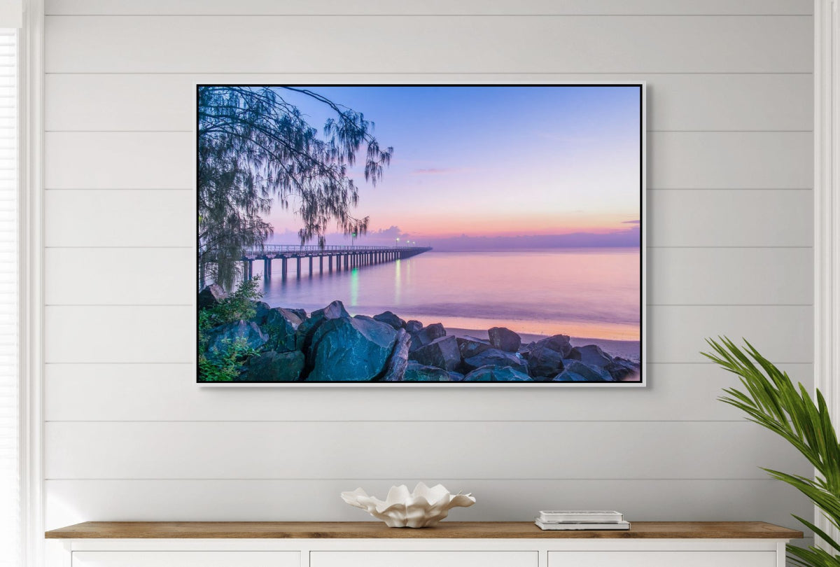 Urangan Pier Hervey Bay Wall Art Print – Queensland Coastal Photography