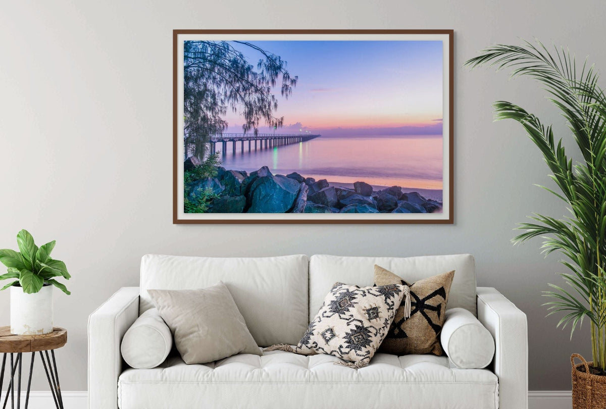Urangan Pier Hervey Bay Wall Art Print – Queensland Coastal Photography