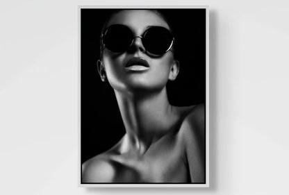 Monochrome Muse | Fashion Wall Art Print