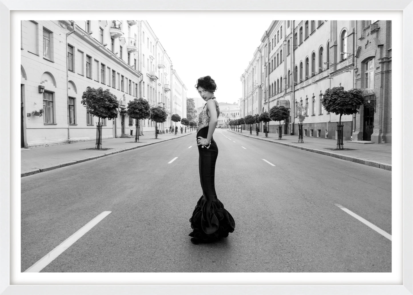 Midnight on the Boulevard | Fashion Wall Art Print