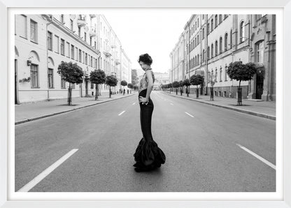 Midnight on the Boulevard | Fashion Wall Art Print