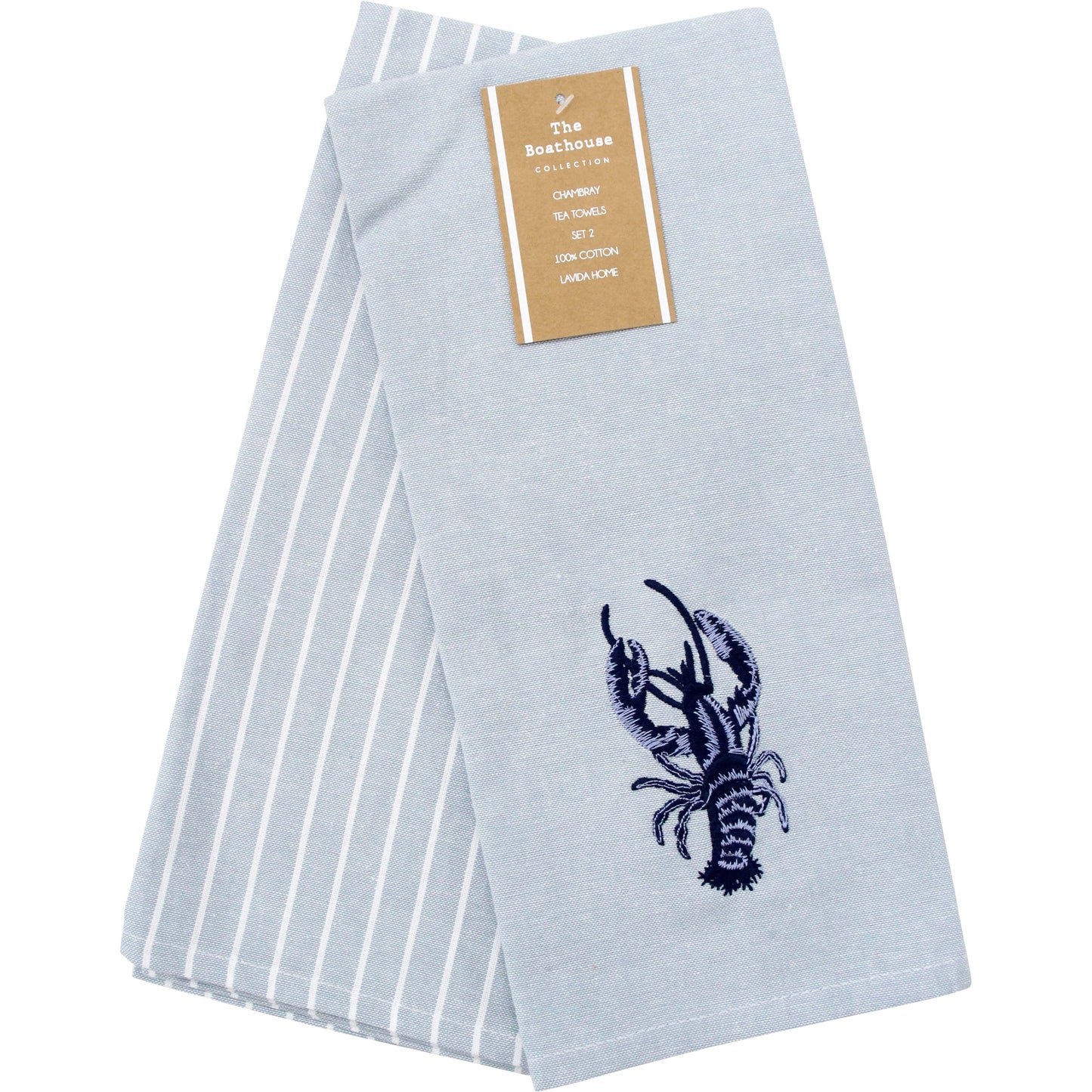 Lobster Tea Towel Set/2