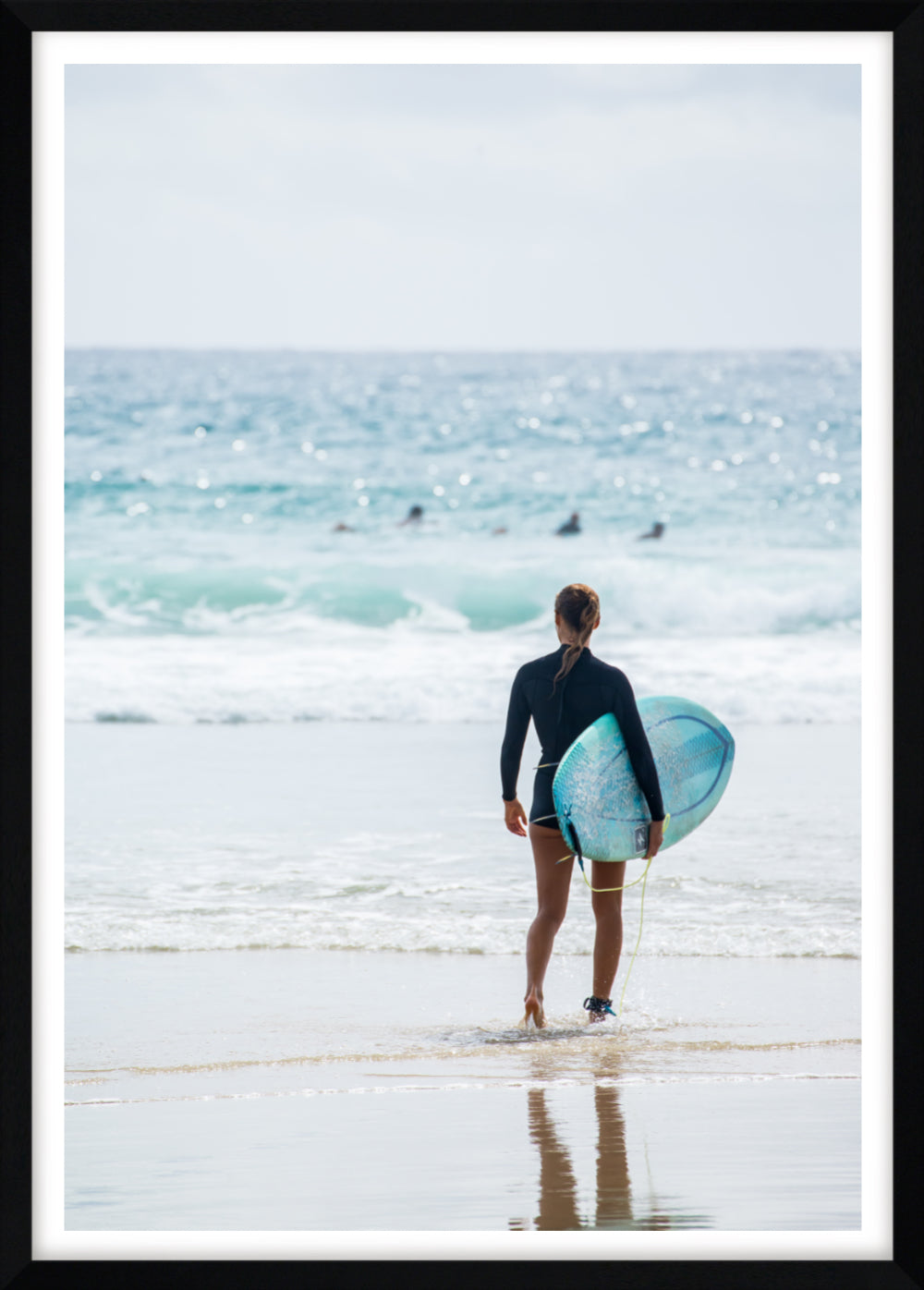 Gone Surfing Byron Bay | Coastal Wall Art Print