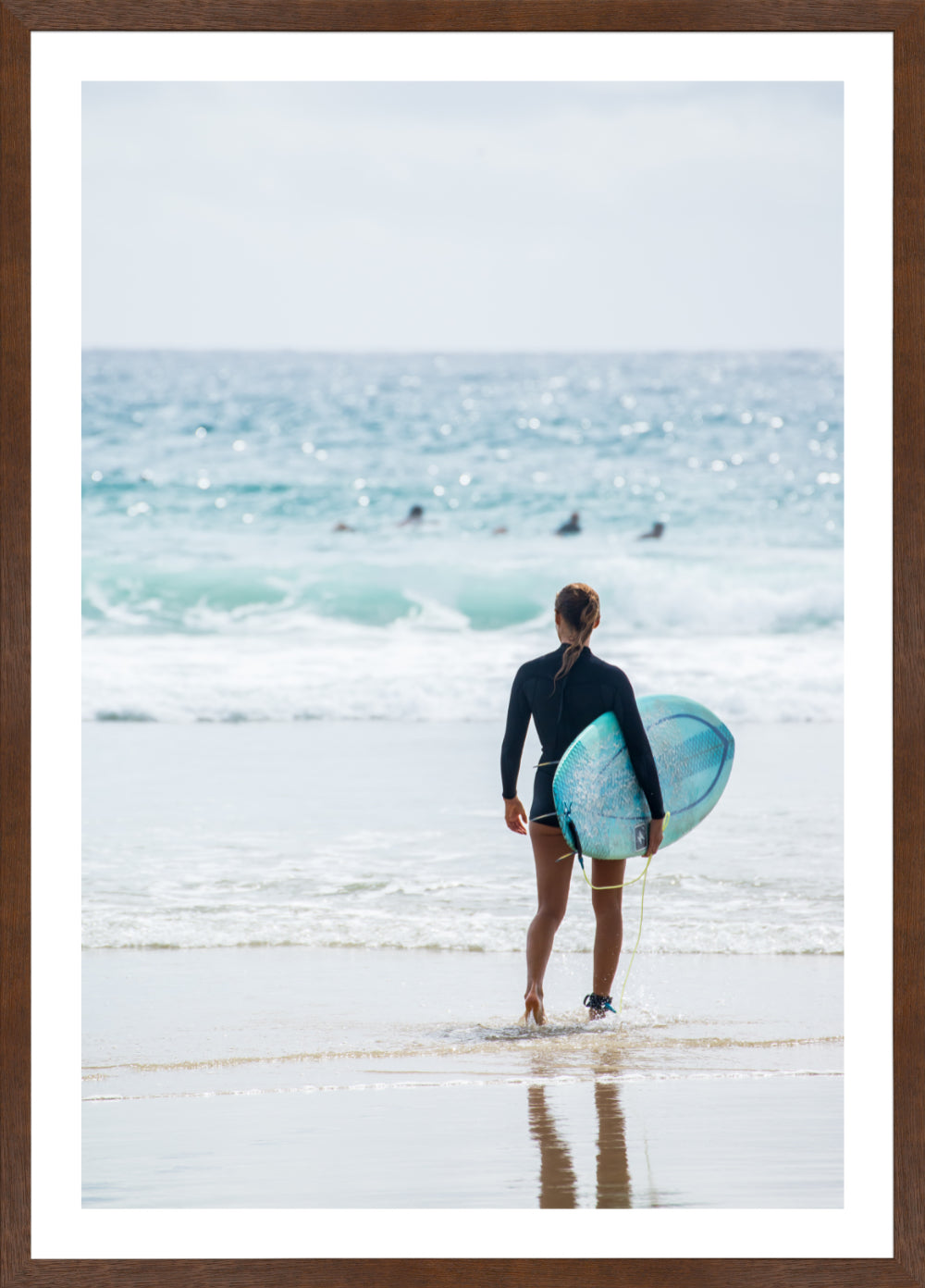 Gone Surfing Byron Bay | Coastal Wall Art Print