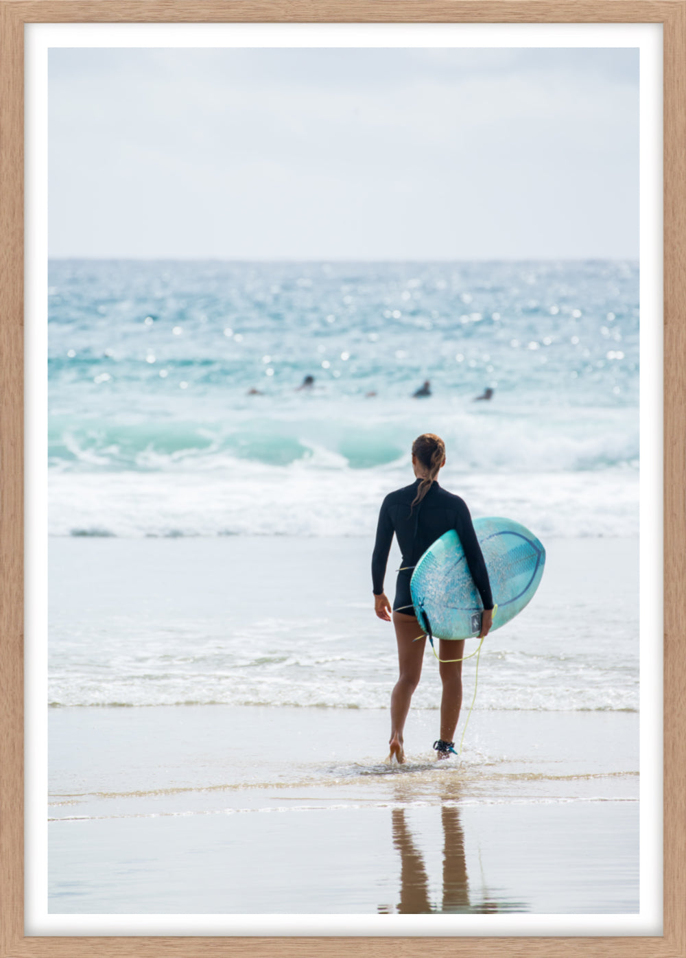 Gone Surfing Byron Bay | Coastal Wall Art Print