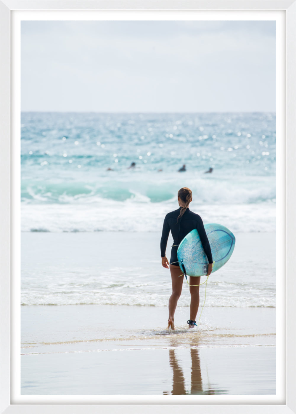 Gone Surfing Byron Bay | Coastal Wall Art Print
