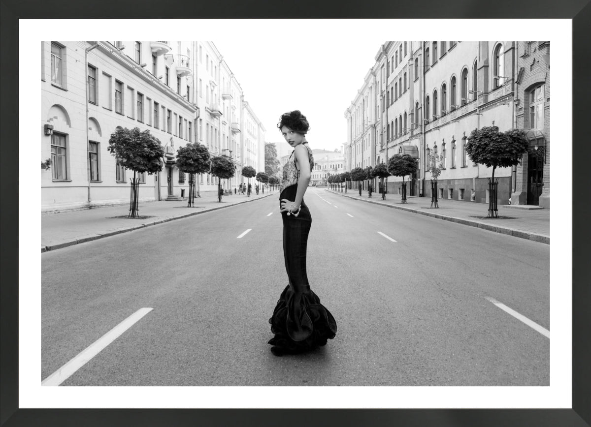Midnight on the Boulevard | Fashion Wall Art Print