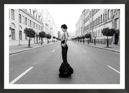 Midnight on the Boulevard | Fashion Wall Art Print