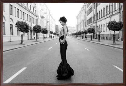 Midnight on the Boulevard | Fashion Wall Art Print
