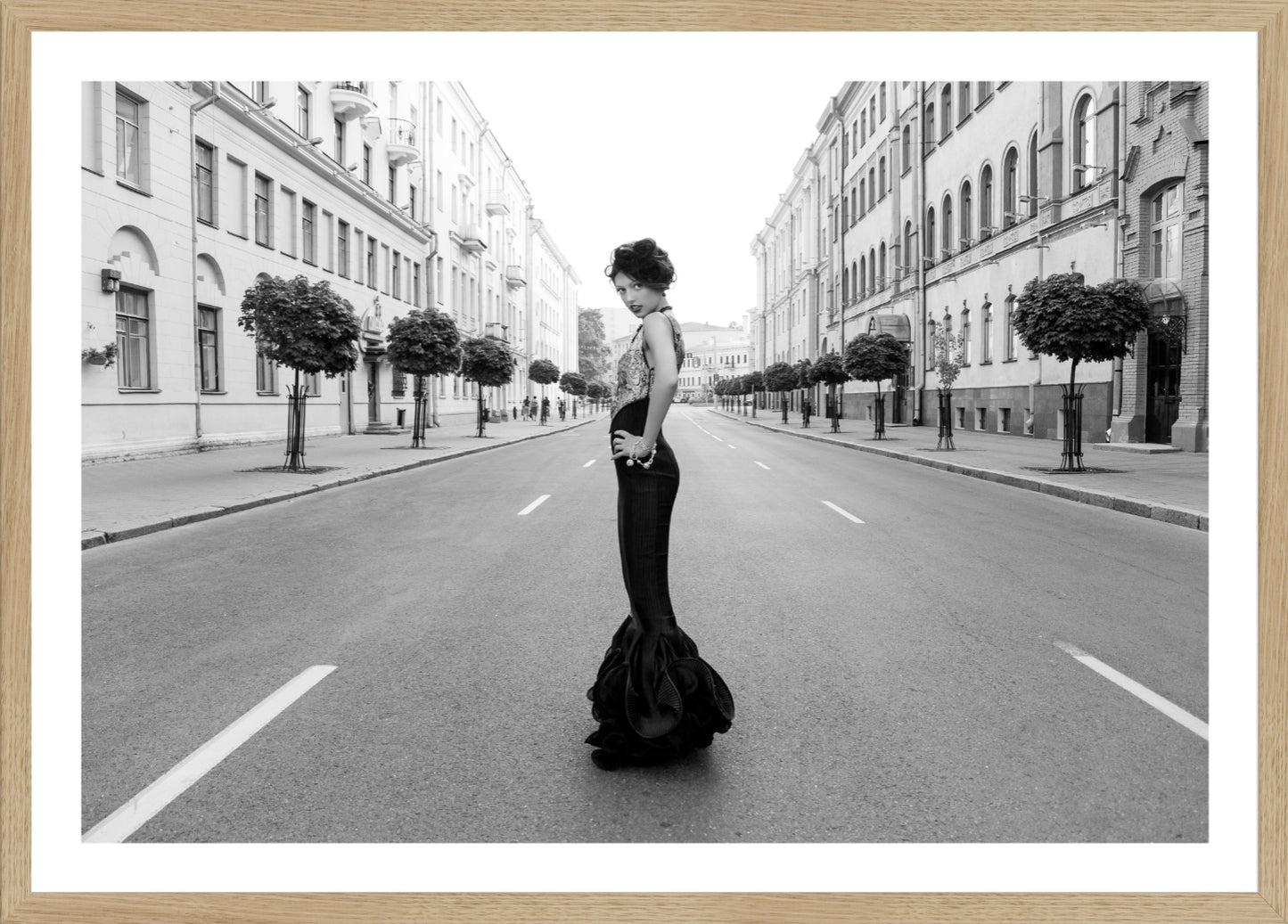 Midnight on the Boulevard | Fashion Wall Art Print