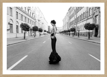 Midnight on the Boulevard | Fashion Wall Art Print