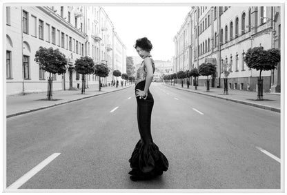 Midnight on the Boulevard | Fashion Wall Art Print