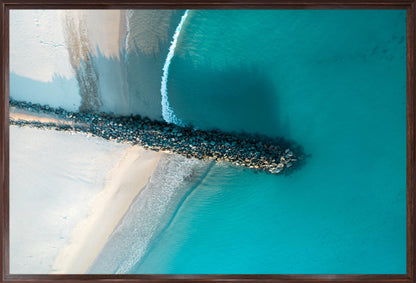 Noosa Breakwall | Wall Art Print