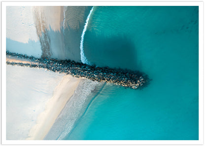 Noosa Breakwall | Wall Art Print