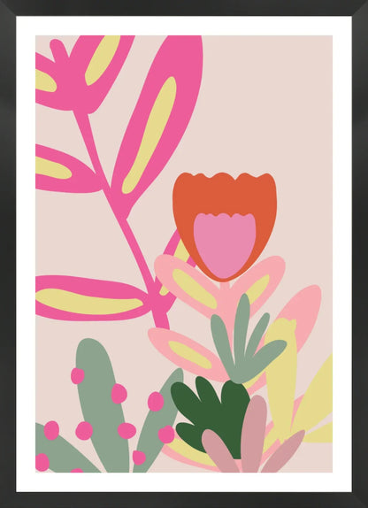 Pink Floral 7 | Poster Art Print