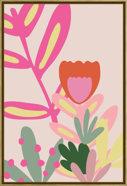 Pink Floral 7 | Poster Art Print