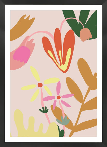 Pink Floral 8 | Poster Art Print