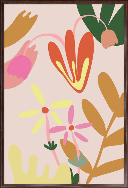 Pink Floral 8 | Poster Art Print