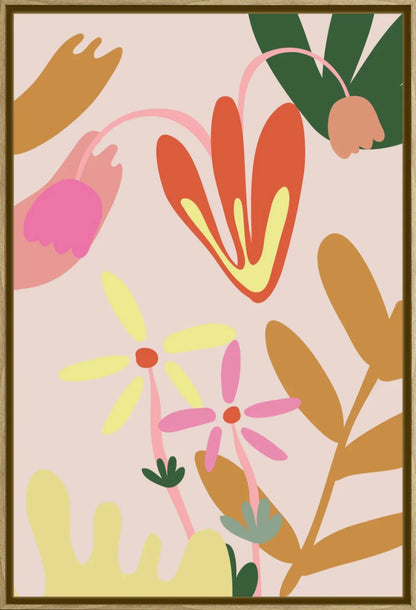 Pink Floral 8 | Poster Art Print