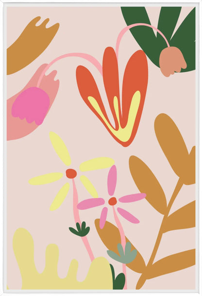 Pink Floral 8 | Poster Art Print