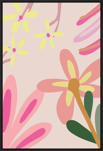 Pink Floral 9 | Poster Art Print