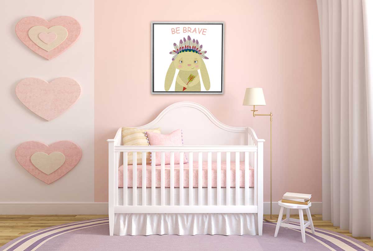 Be Brave | Canvas Wall Art Print - Final Touch Decor