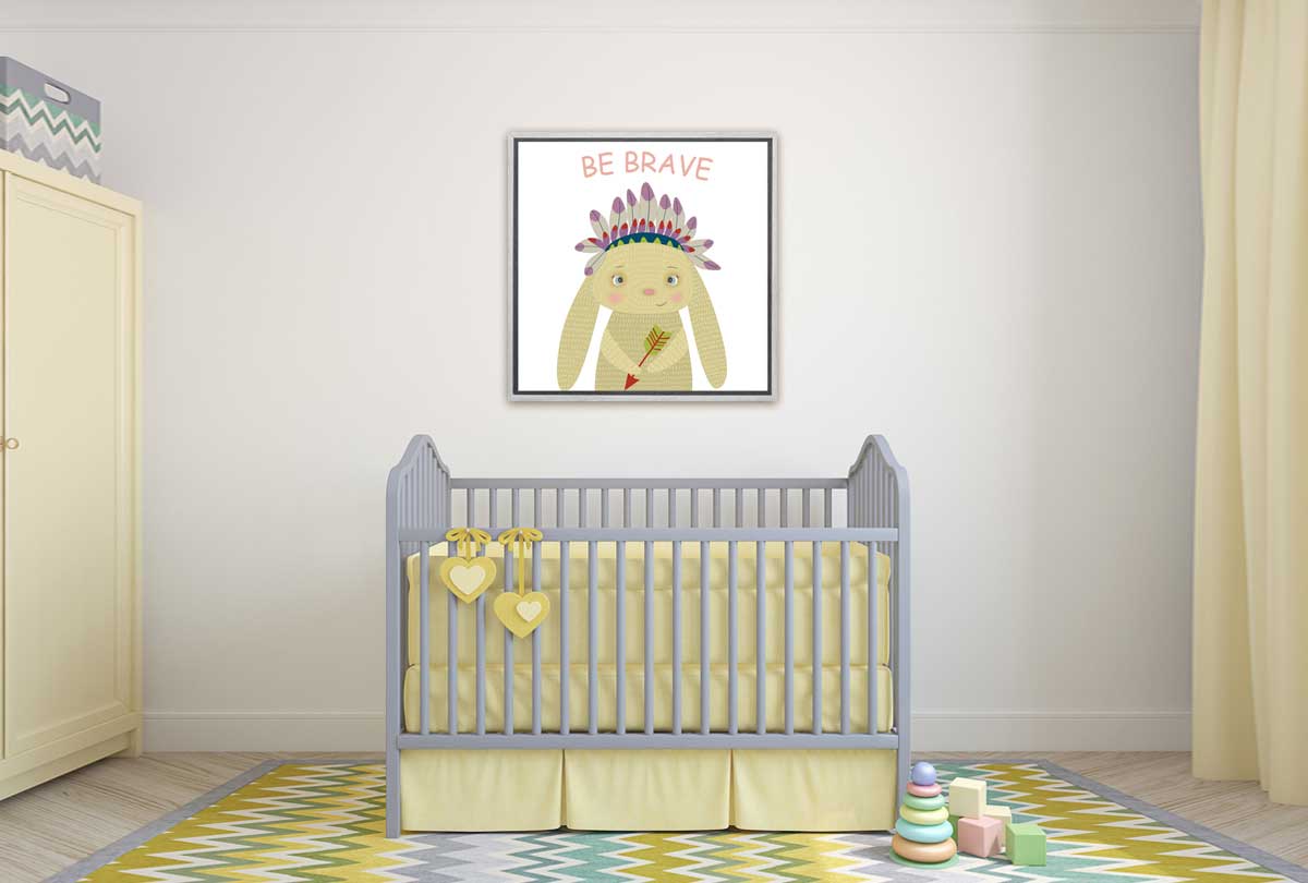 Be Brave | Canvas Wall Art Print - Final Touch Decor
