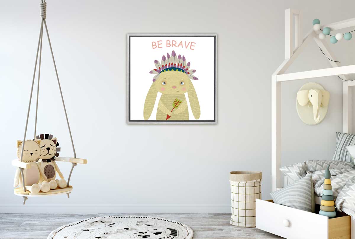 Be Brave | Canvas Wall Art Print - Final Touch Decor