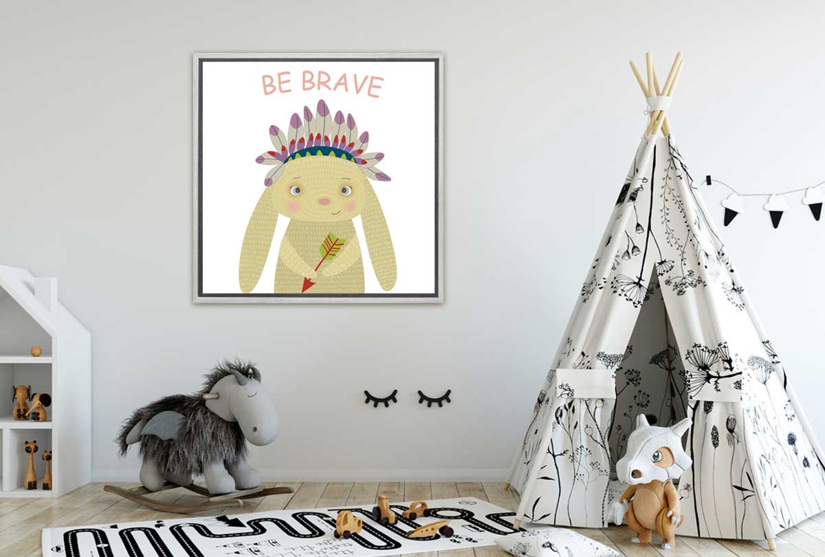 Be Brave | Canvas Wall Art Print - Final Touch Decor