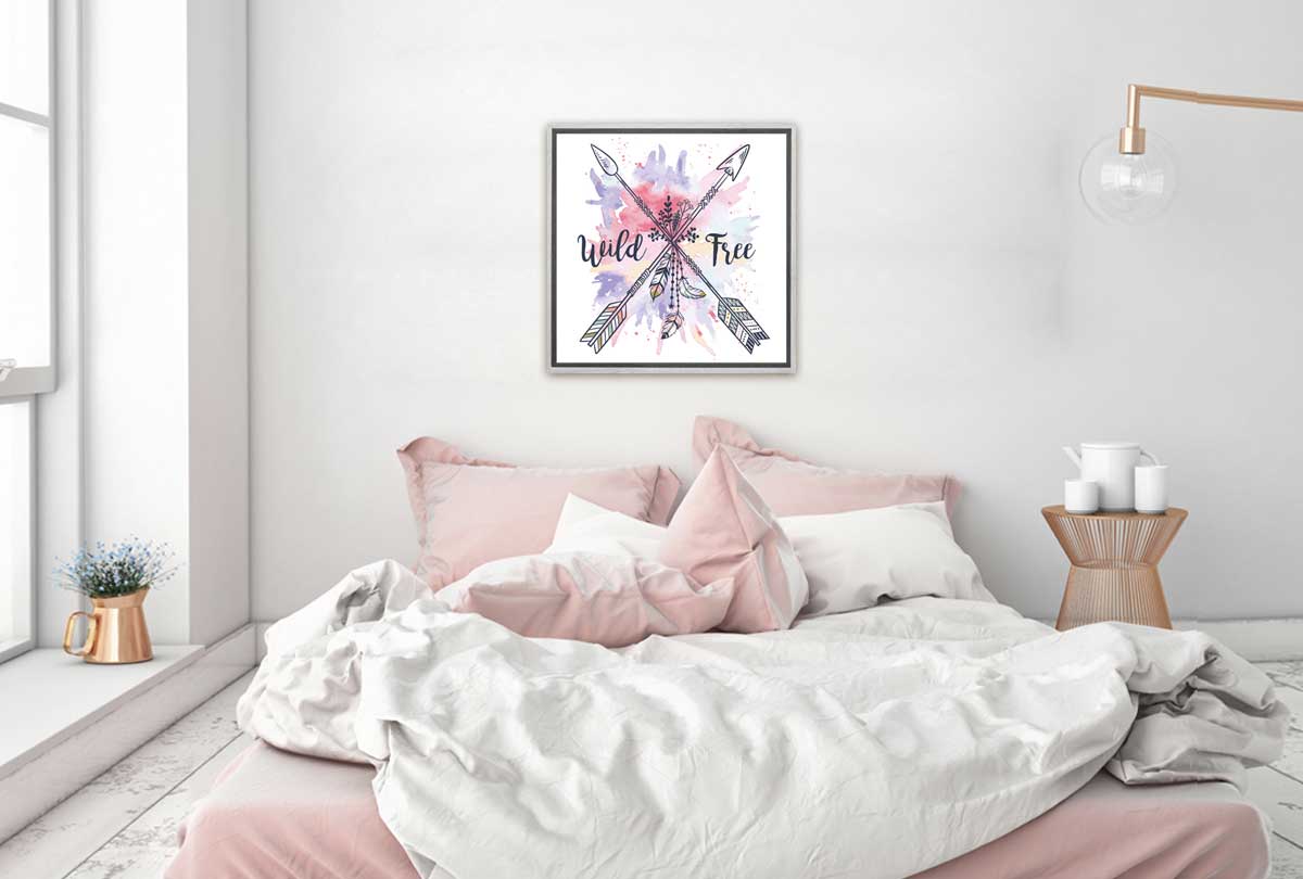 1616 New pink bed