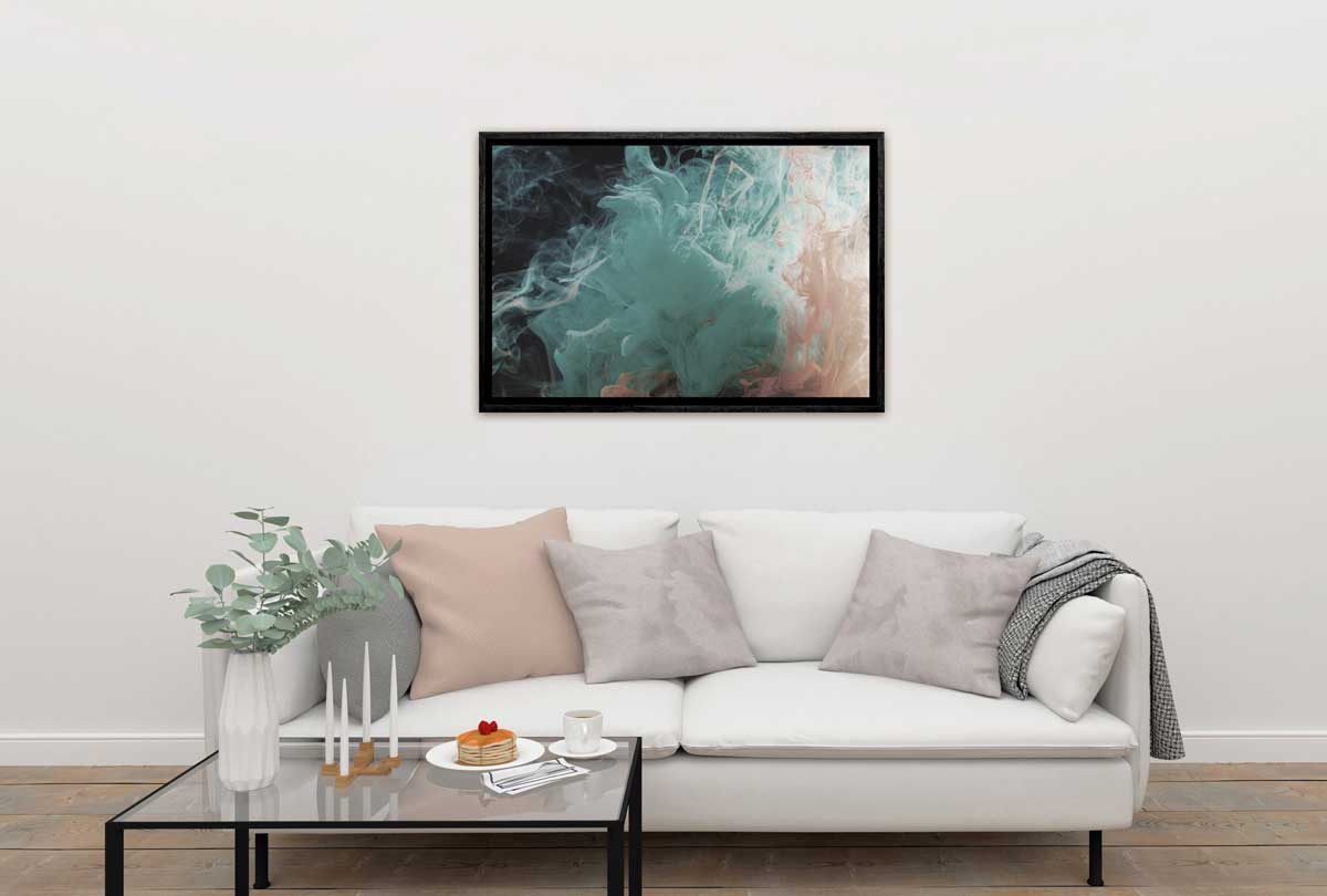 Vapour Abstract | Canvas Wall Art Print - Final Touch Decor