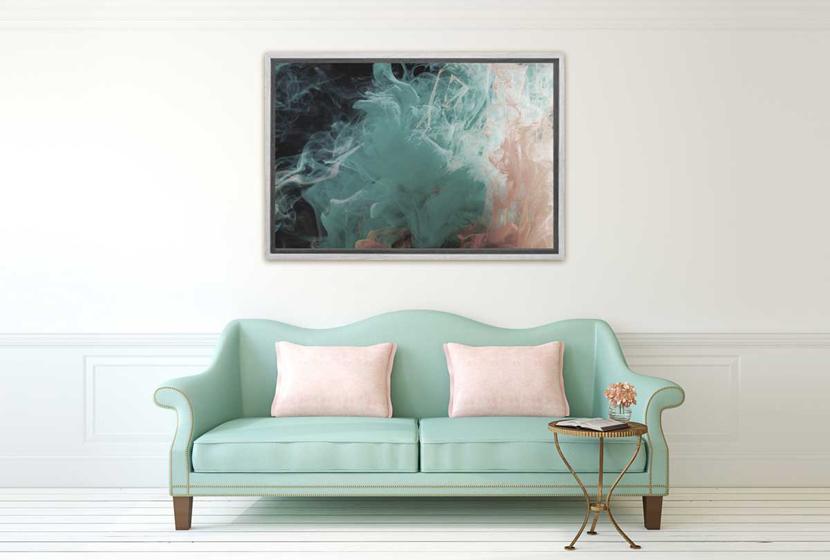 Vapour Abstract | Canvas Wall Art Print - Final Touch Decor